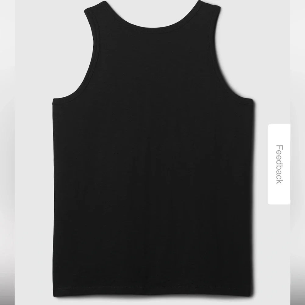 Gap Kids Graphic Tank Top, true black shark print, size 6/7, NWT